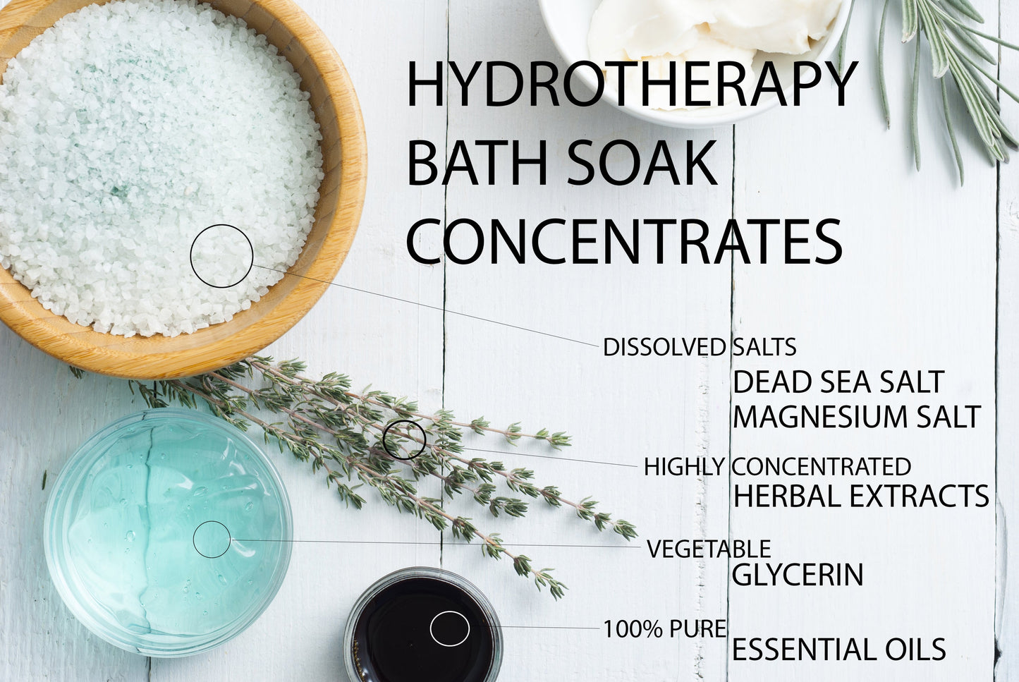 Pain Relief Hydrotherapy Bath Soak