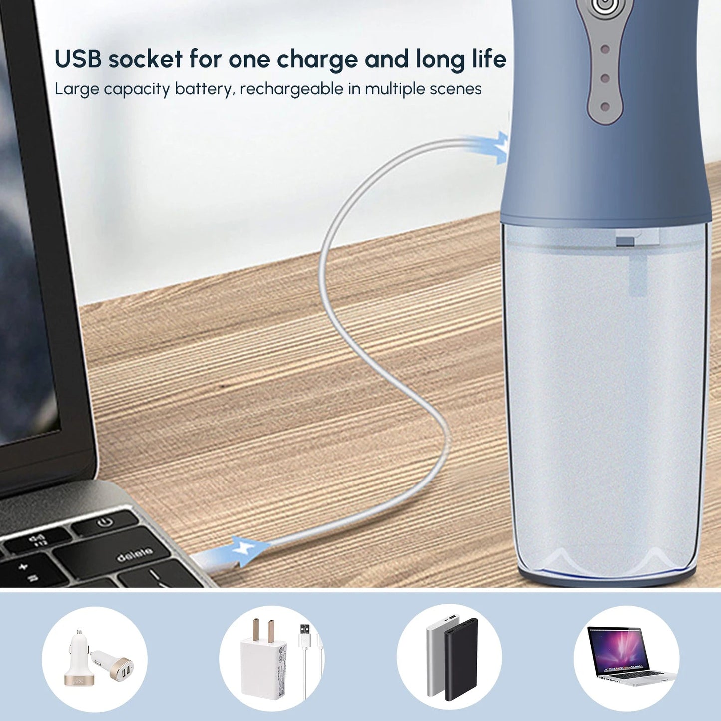 Dental Flosser Rechargeable Oral Irrigator