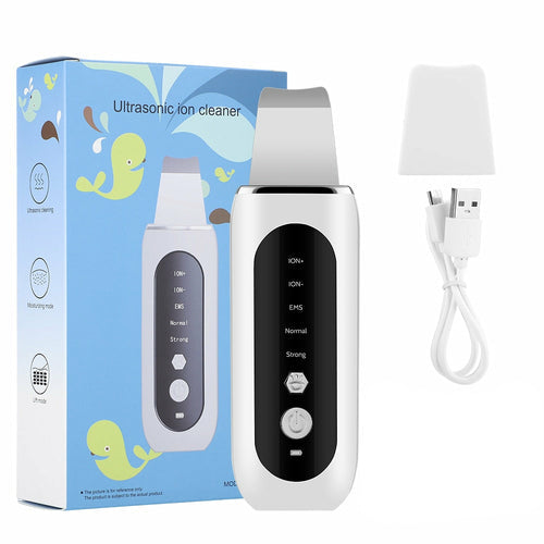 Ultrasonic Scrubber EMS Microcurrent Face Lifting