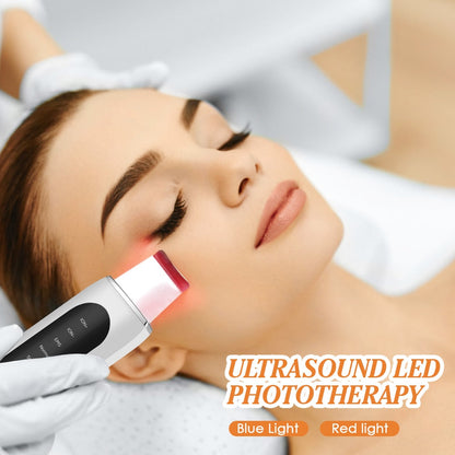 Ultrasonic Scrubber EMS Microcurrent Face Lifting