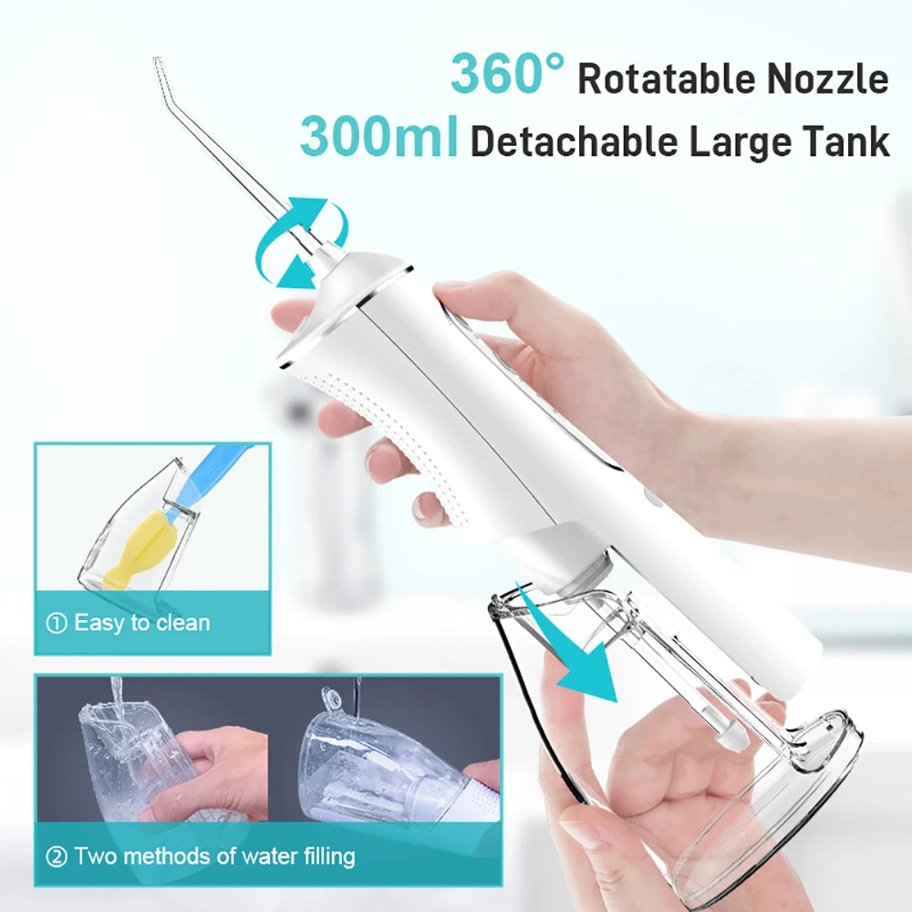 Portable Water Flosser for Teeth