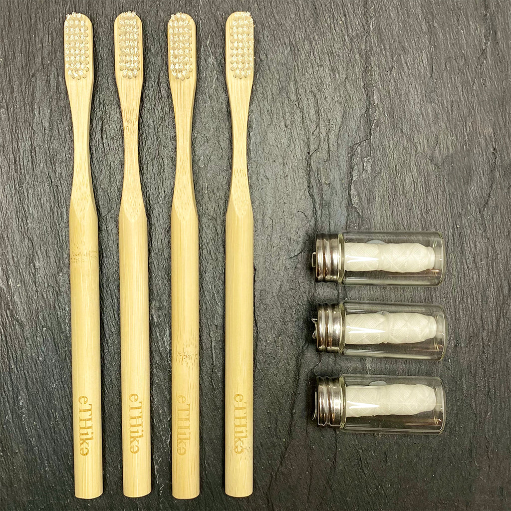 Natural Bamboo Oral Care Set