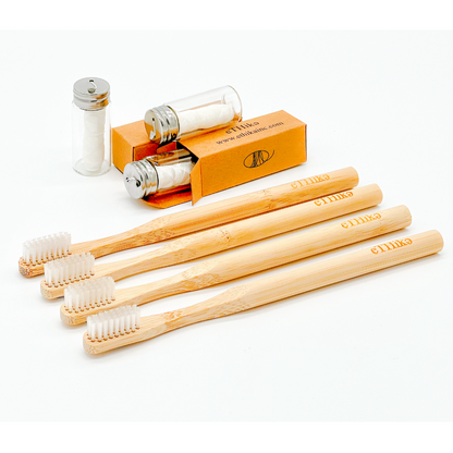 Natural Bamboo Oral Care Set