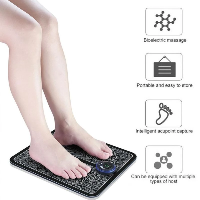 Electric EMS Foot Massager Pad