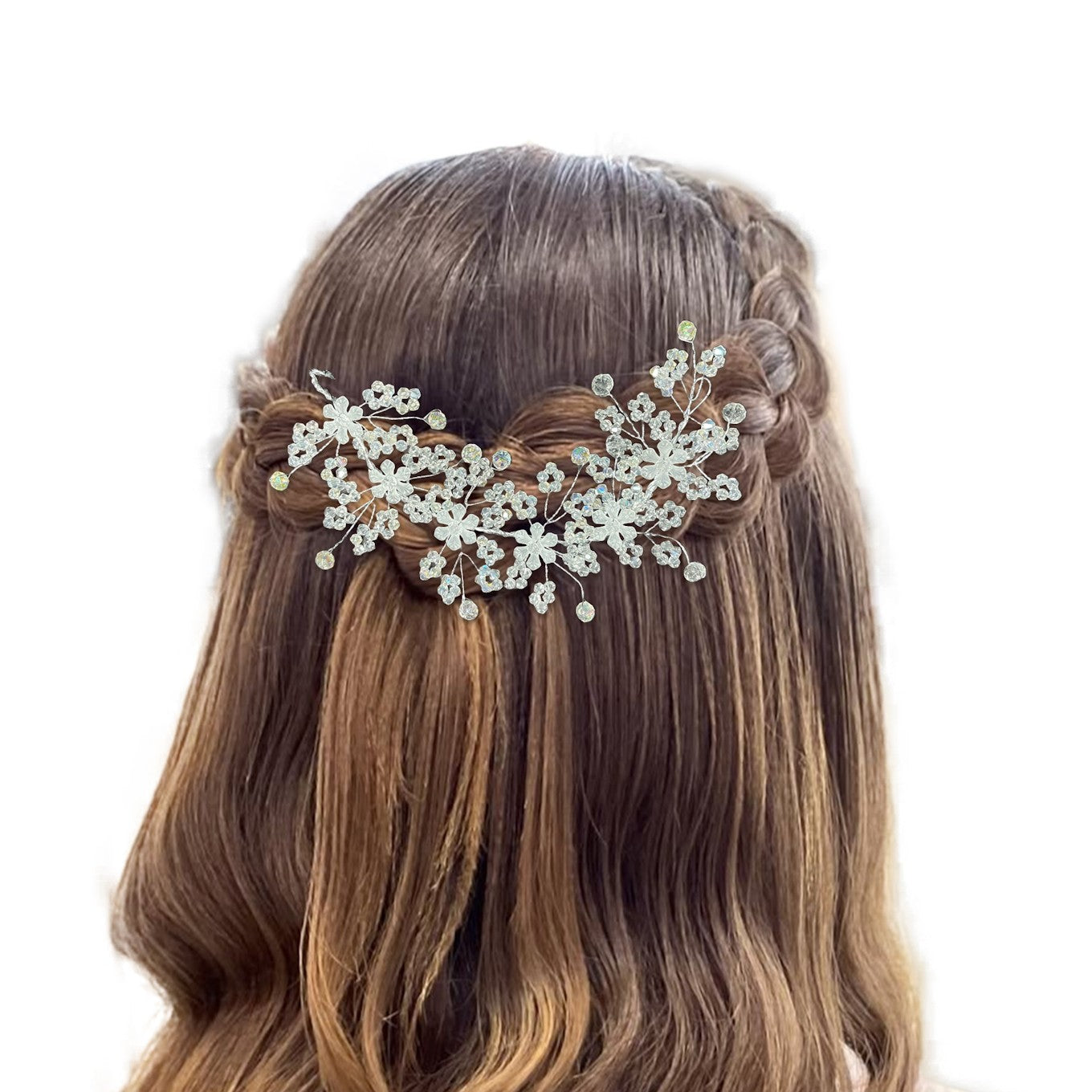 Crystal Blossom Hair Clip