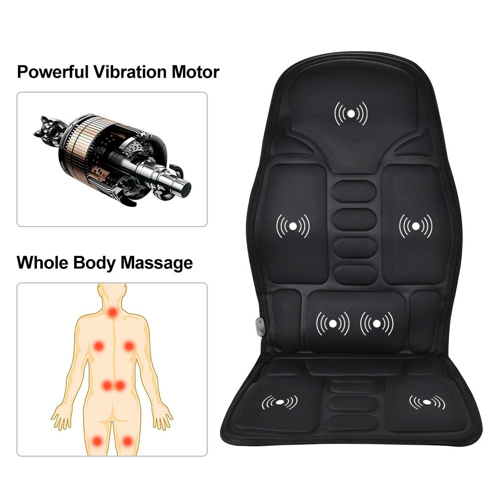 Portable Heat Therapy Massage Cushion