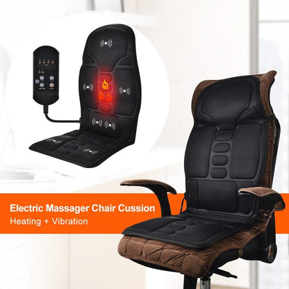 Portable Heat Therapy Massage Cushion